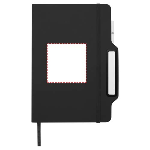 Carnet à couverture rigide Nexus A5 avec stylo et crayon (encre noire), Image 19