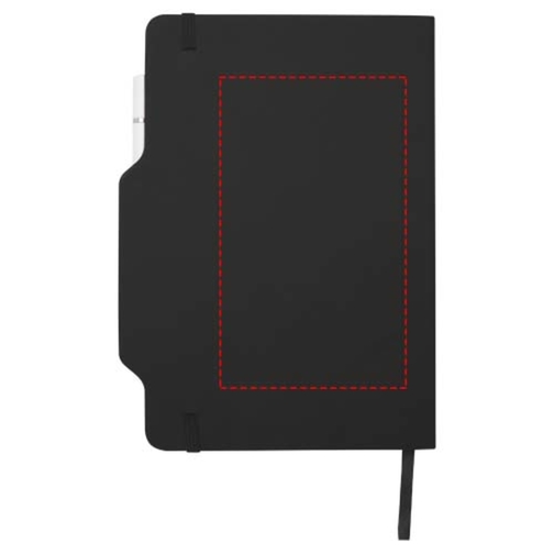 Carnet à couverture rigide Nexus A5 avec stylo et crayon (encre noire), Image 11
