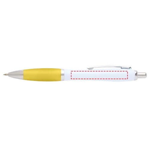 Penna a sfera in plastica riciclata Nash (inchiostro blu), Immagine 9