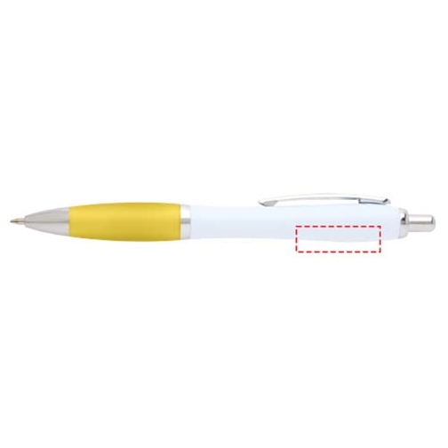Penna a sfera in plastica riciclata Nash (inchiostro blu), Immagine 7