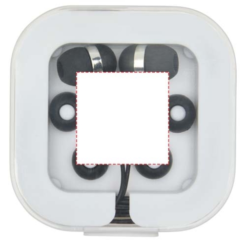 Cuffie tipo C cablate con astuccio in plastica riciclata Baekdu, Immagine 11