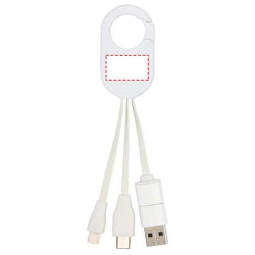 Troop kabel do ładowania 4 w 1 z tworzyw sztucznych pochodzących z recyklingu, Obraz 7