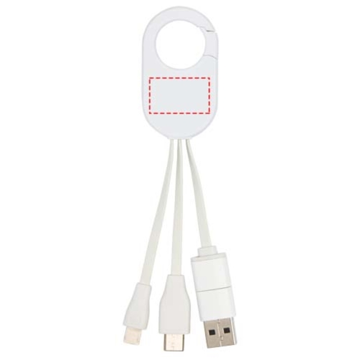 Troop kabel do ładowania 4 w 1 z tworzyw sztucznych pochodzących z recyklingu, Obraz 6