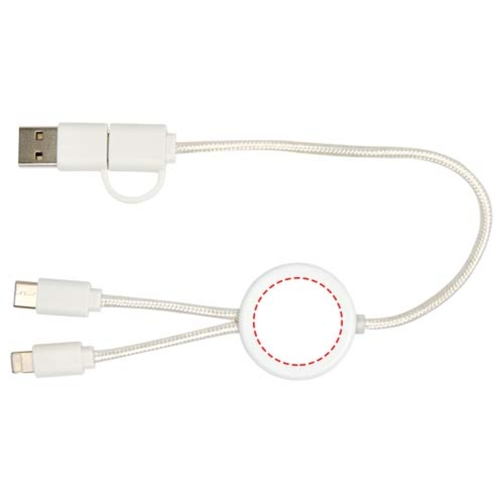 Citala kabel do synchronizacji danych i szybkiego ładowania 5 w 1 27 W o długości 30 cm z tworzyw, Obraz 9