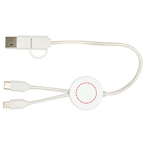Citala kabel do synchronizacji danych i szybkiego ładowania 5 w 1 27 W o długości 30 cm z tworzyw, Obraz 16