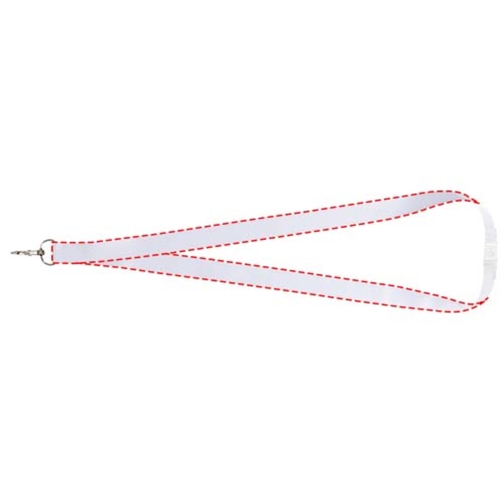 Lanyard Addie in PET riciclato con stampa in sublimazione e sgancio di sicurezza, Immagine 8