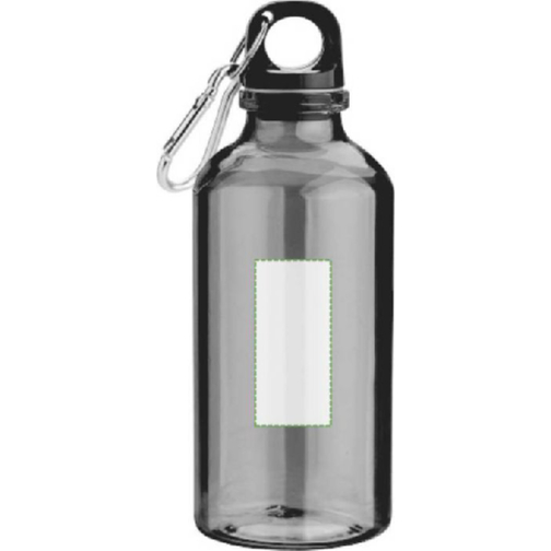 Gourde transparente de 400 ml en rPET Nancy, Image 3