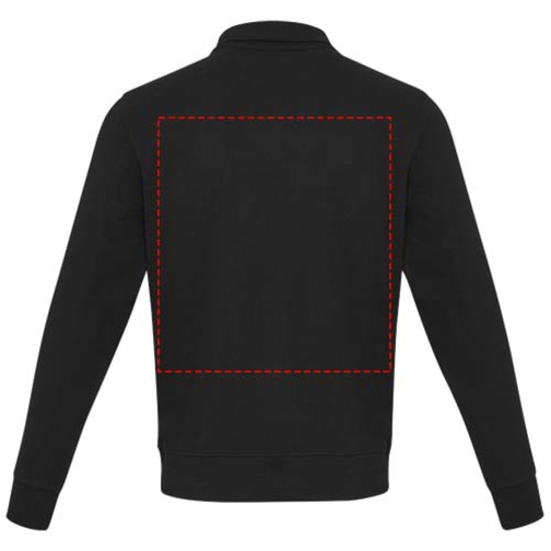 Tin sweter unisex Aware™ z materiałów z recyklingu z zamkiem błyskawicznym na 1/4 długości, Obraz 20