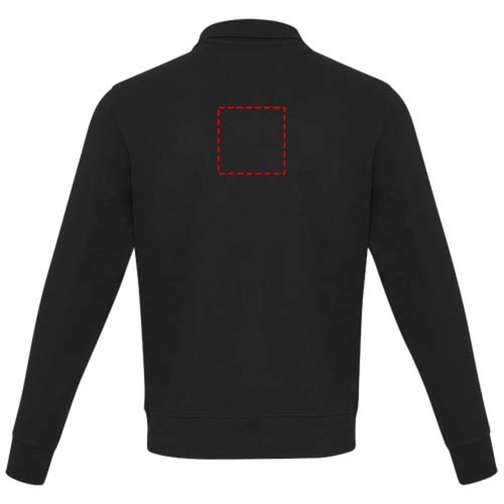 Tin sweter unisex Aware™ z materiałów z recyklingu z zamkiem błyskawicznym na 1/4 długości, Obraz 23
