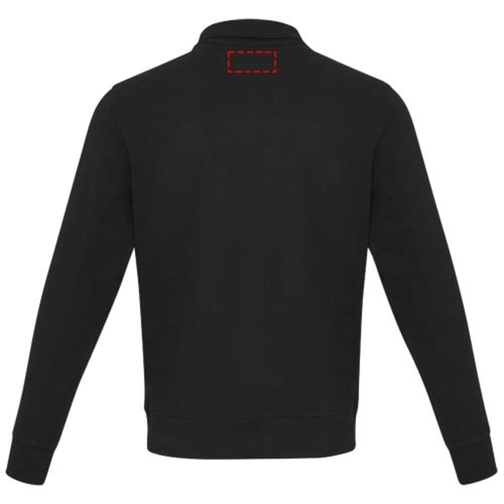 Tin sweter unisex Aware™ z materiałów z recyklingu z zamkiem błyskawicznym na 1/4 długości, Obraz 18