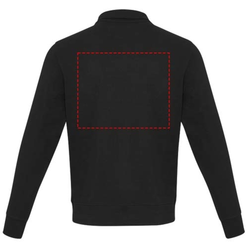 Tin sweter unisex Aware™ z materiałów z recyklingu z zamkiem błyskawicznym na 1/4 długości, Obraz 21