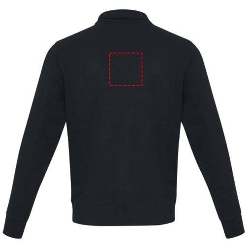 Tin sweter unisex Aware™ z materiałów z recyklingu z zamkiem błyskawicznym na 1/4 długości, Obraz 23