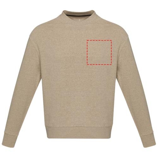 Jet sweter unisex Aware™ z okrągłym dekoltem z materiałów z recyklingu, Obraz 8