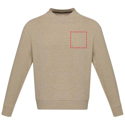 Jet sweter unisex Aware™ z okrągłym dekoltem z materiałów z recyklingu, Obraz 9