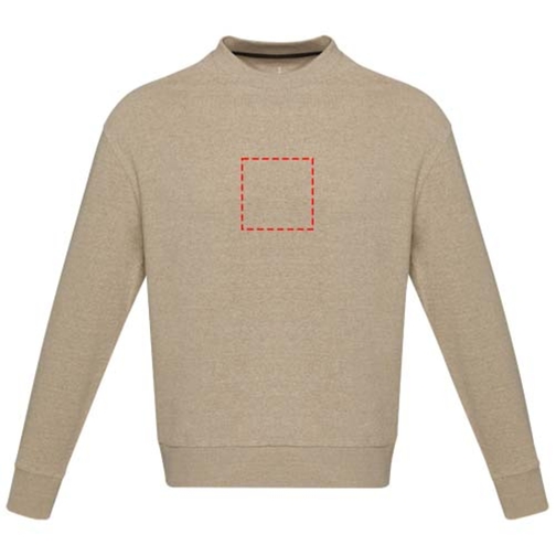 Jet sweter unisex Aware™ z okrągłym dekoltem z materiałów z recyklingu, Obraz 17