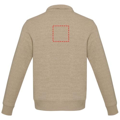 Tin sweter unisex Aware™ z materiałów z recyklingu z zamkiem błyskawicznym na 1/4 długości, Obraz 23