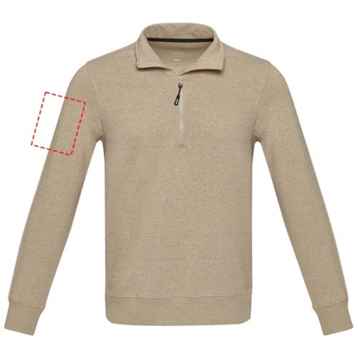 Sweater unisexe Aware™ recyclé à fermeture quart de zip, Image 25