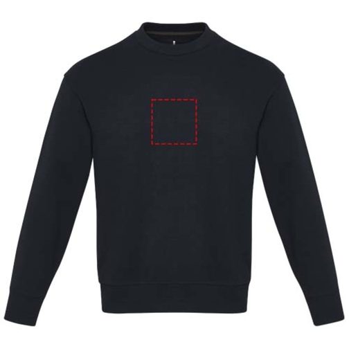 Jet sweter unisex Aware™ z okrągłym dekoltem z materiałów z recyklingu, Obraz 17
