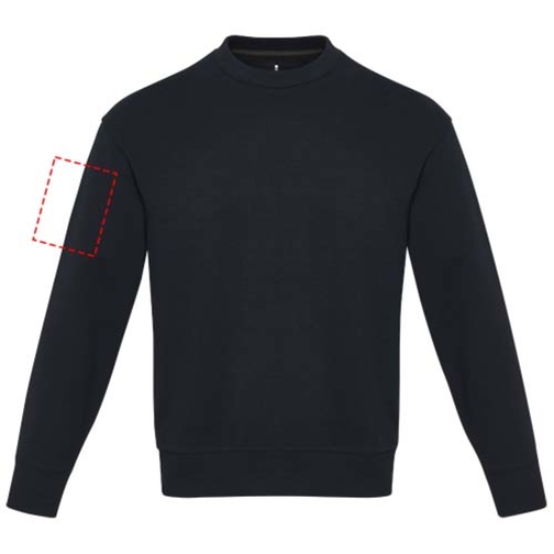 Jet sweter unisex Aware™ z okrągłym dekoltem z materiałów z recyklingu, Obraz 25