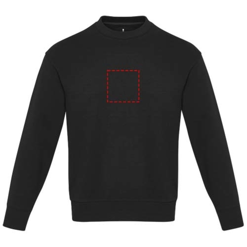 Jet sweter unisex Aware™ z okrągłym dekoltem z materiałów z recyklingu, Obraz 17