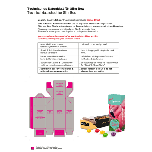 Slim Box Japanische Minze Micro Bonbons , Werbebox aus weissem Karton, 2,00cm x 8,00cm x 3,00cm (Länge x Höhe x Breite), Bild 2