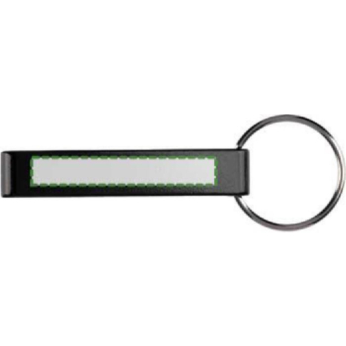 Porte-clés en aluminium recyclé Anneliese, Image 6