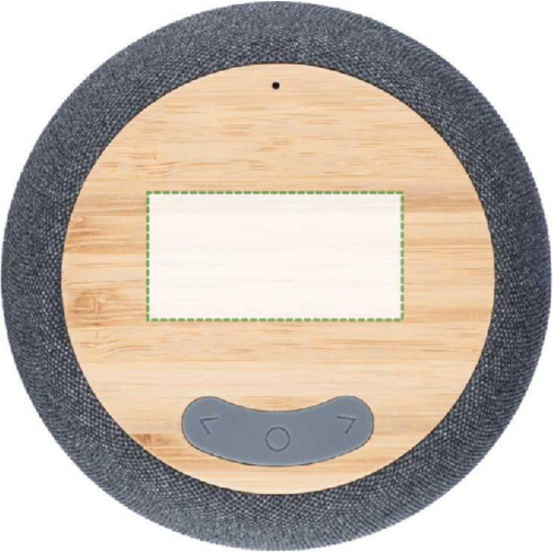 Enceinte sans fil en bambou et ABS recyclé Lyle, Image 6