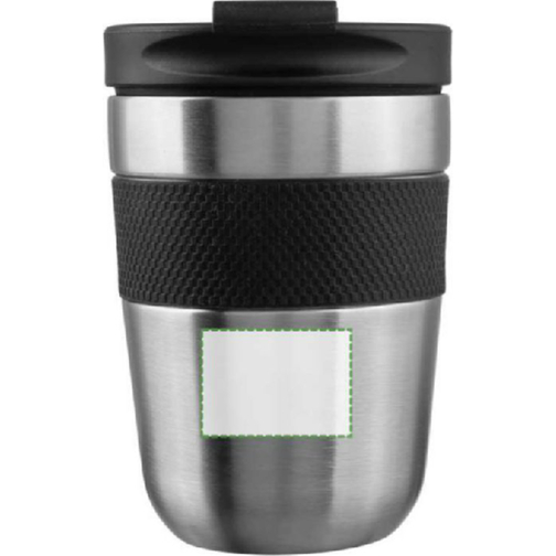 Mug isotherme en acier inoxydable recyclé Keith, Image 9