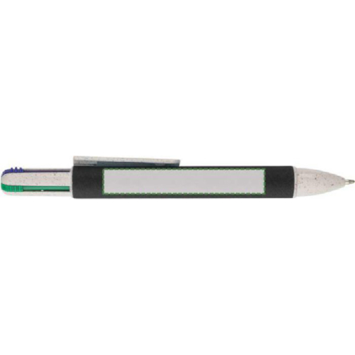 Stylo à bille en carton recyclé Debra, Image 3