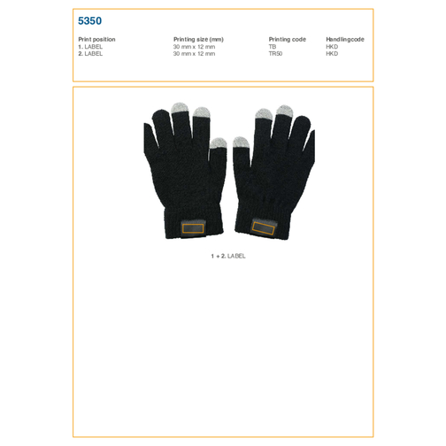 Gants munis de 3 embouts Elena, Image 4