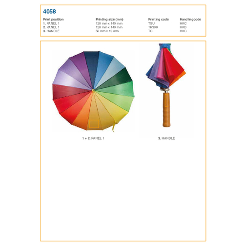 Parapluie grand golf Haya, Image 4