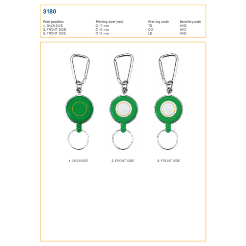 Porte-badge en plastique Bruno, Image 2