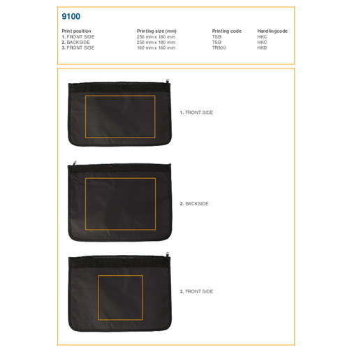 Porte-documents A4 zippé Giuseppe, Image 2