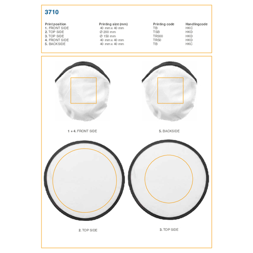 Frisbee pliable Iva, Image 3