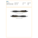 Stylo bille en plastique Newport-Croquis verticaux1