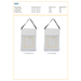 Lunch bag isotherme en polyester Sarah-Croquis verticaux2