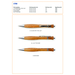 Stylo bille en bambou Meera-Croquis verticaux2