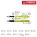 STABILO concept cashmere stylo à bille-Croquis verticaux1