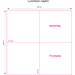 20er-Packung Servietten 33 x 33-Standskizze1