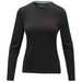 T-shirt Ponoka in tessuto organico a manica lunga da donna-Schizzi dello stand6