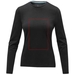 T-shirt Ponoka in tessuto organico a manica lunga da donna-Schizzi dello stand10