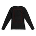 T-shirt Ponoka in tessuto organico a manica lunga da donna-Schizzi dello stand5