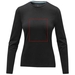 T-shirt Ponoka in tessuto organico a manica lunga da donna-Schizzi dello stand11