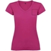 Victoria T-Shirt mit V-Ausschnitt für Damen-Standskizze14