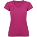 Victoria T-Shirt mit V-Ausschnitt für Damen-Standskizze2