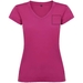 Victoria T-Shirt mit V-Ausschnitt für Damen-Standskizze15