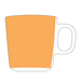 Forma de taza de café con leche 204-Boceto del stand1