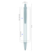 BIC® Clic Stic Mini Digital Ballpoint Pen-Szkic opisu1