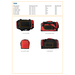 Sac de sport en polyester Ren-Croquis verticaux2