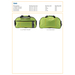 Sac de sport en polyester Corinne-Croquis verticaux1